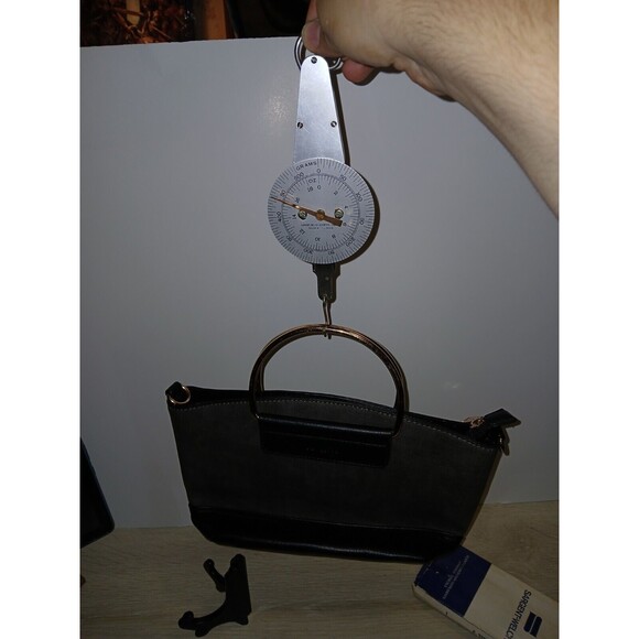 Welch Scientific Co. 500 Grams 18 Ounces Hanging Spring Weight Scale USA W/ Box - Picture 4 of 15